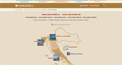 Desktop Screenshot of chorvatske.cz